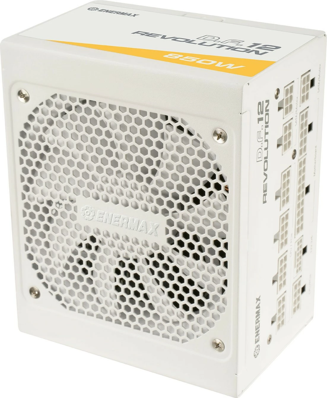 Napajalnik 850 W, 80 PLUS Gold, ATX 3.1, bel — Enermax Revolution D.F.12 ETV850G-W