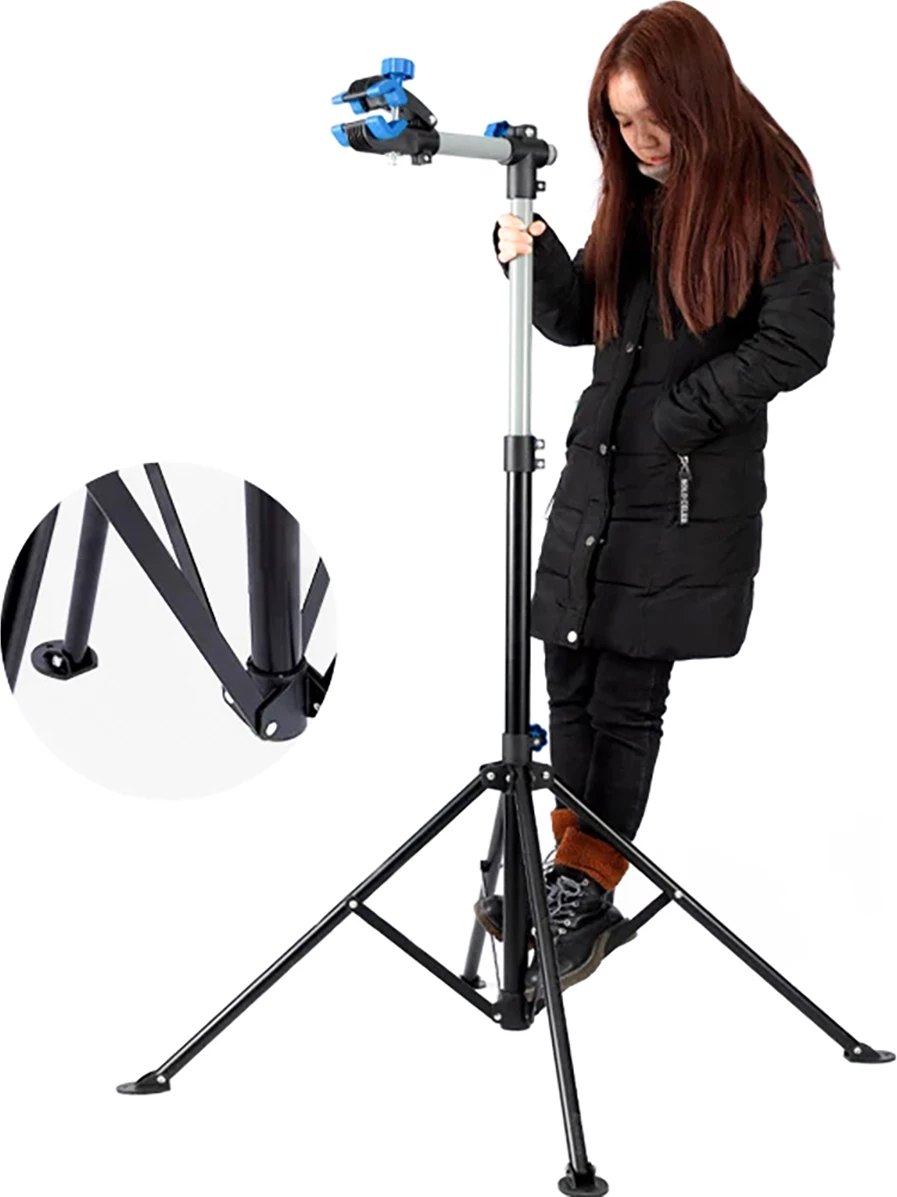 Servisno stojalo za kolo Rockbros MP-02, z vijaki, črno