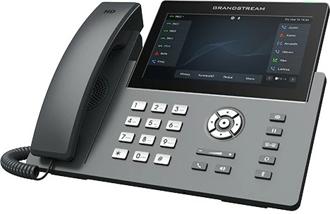IP telefon Grandstream GRP2670, 12 linij, zaslon 7", črn