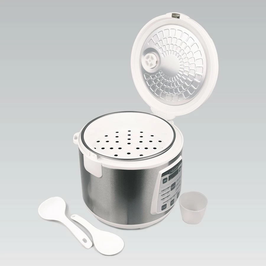 Multifunkcijski kuhalnik Feel-Maestro MR-792, 5 L, 17 programov, 700 W, srebrno/bel