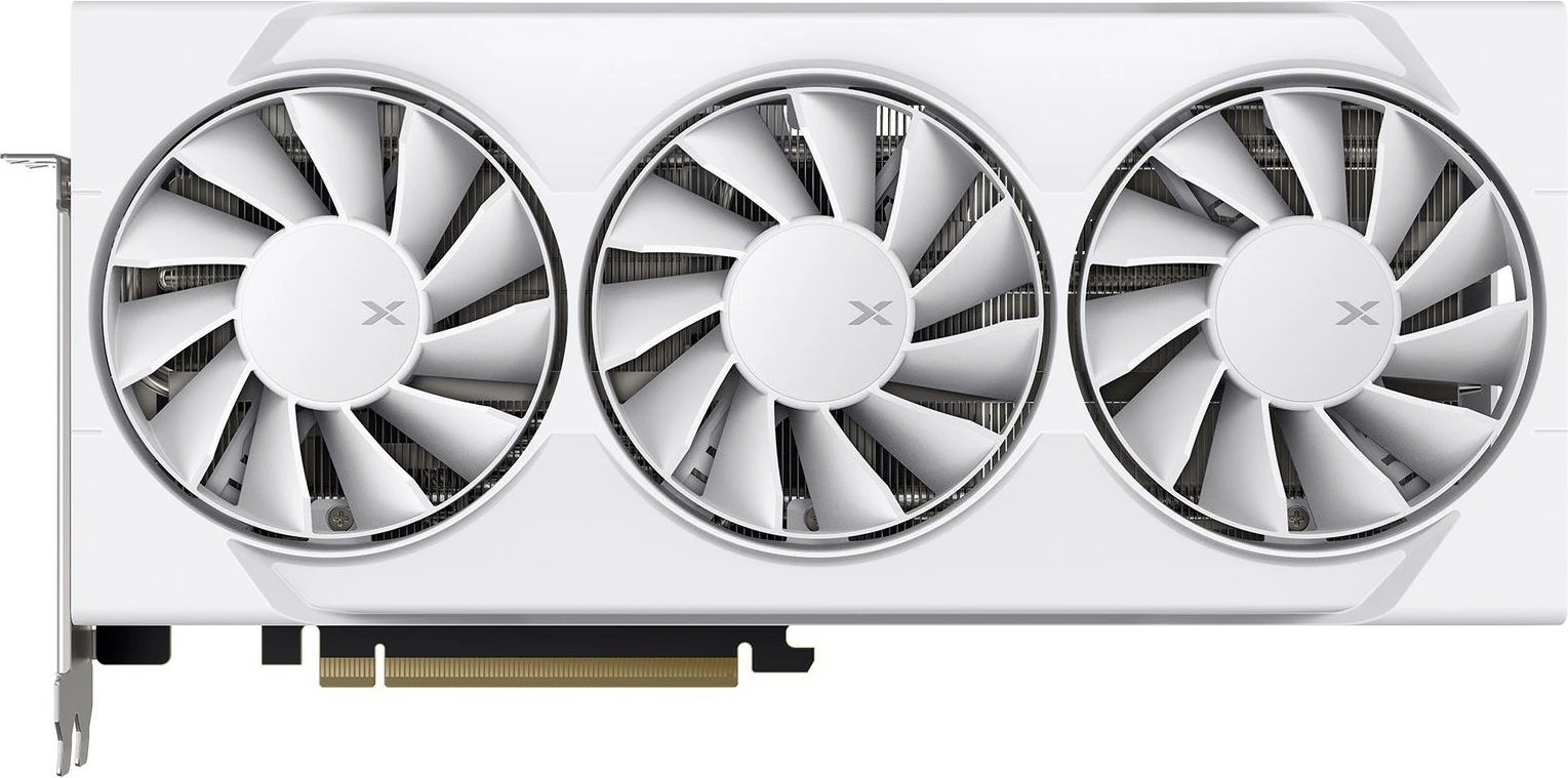 Grafična kartica XFX RX 9060 XT SWIFT OC, 16GB GDDR6, bela