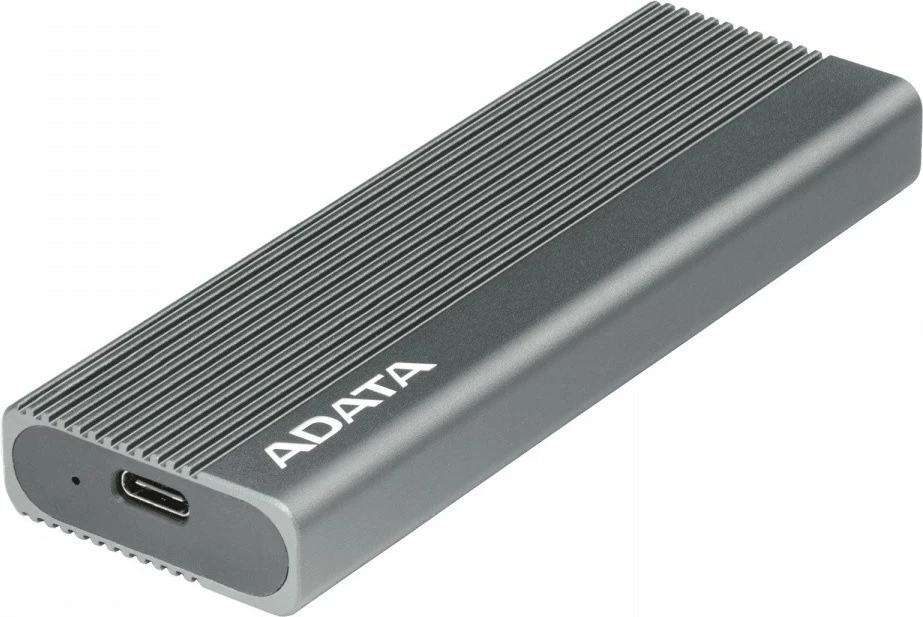 Zunanje računalniško ohišje za SSD Adata EC680, M.2, USB 3.2 Type-C, sivo