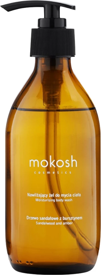 Hidratantni gel za prhanje Sandalwood z amberjem Mokosh 500 ml
