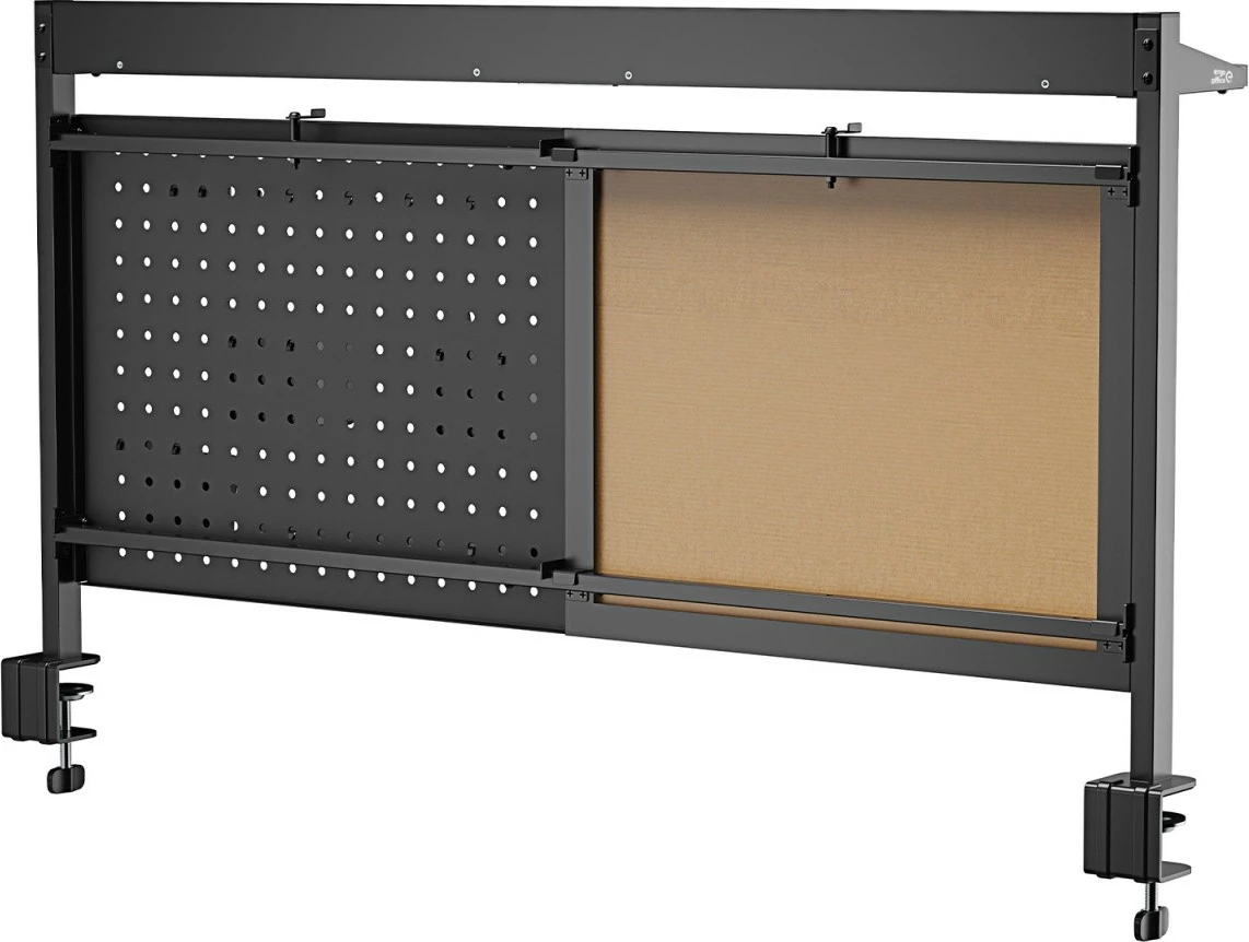 Razdelilec za mizo z dodatki Ergo Office ER-301B, črn