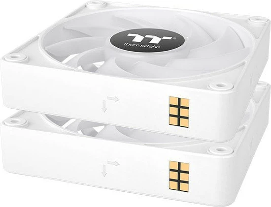 Ventilatorji za ohišje Thermaltake CT120 EX ARGB Sync, 12 cm, 68 cfm, bel