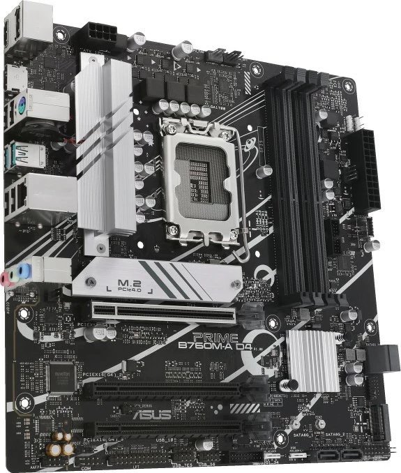Plošča ASUS PRIME B760M-A D4-CSM, LGA 1700, micro ATX