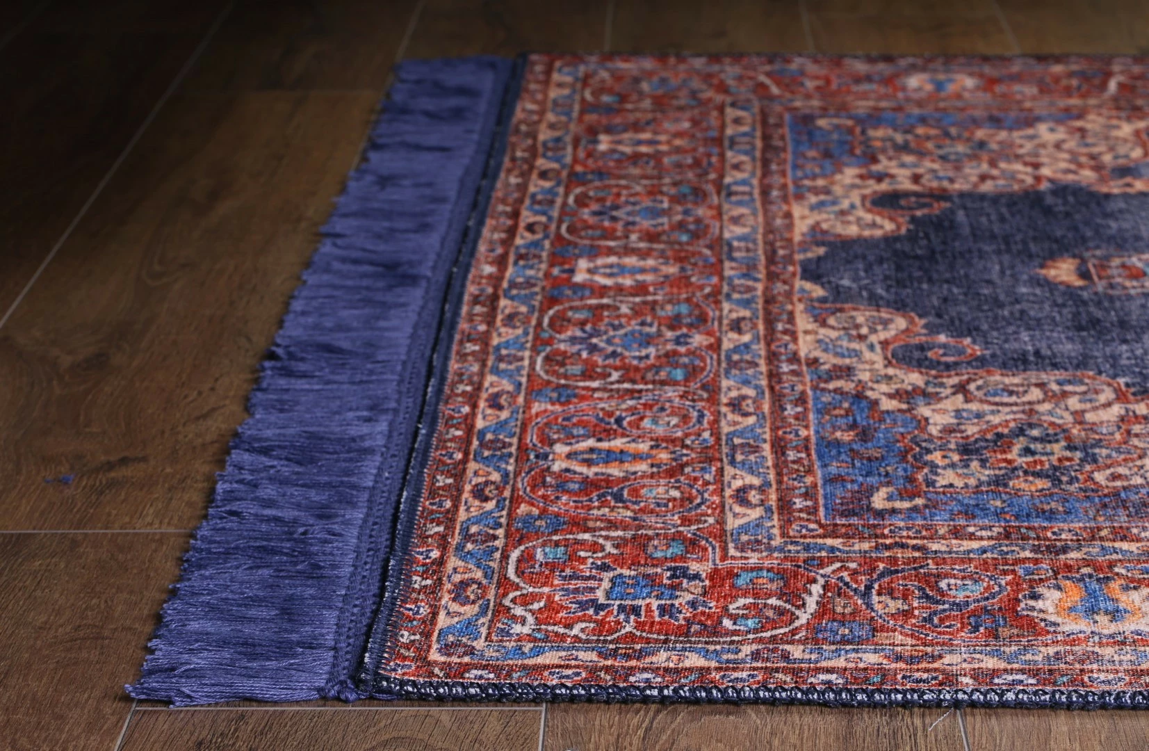 Preproga (210 x 310) Conceptum Hypnose, Blues Chenille - temno modra AL 87