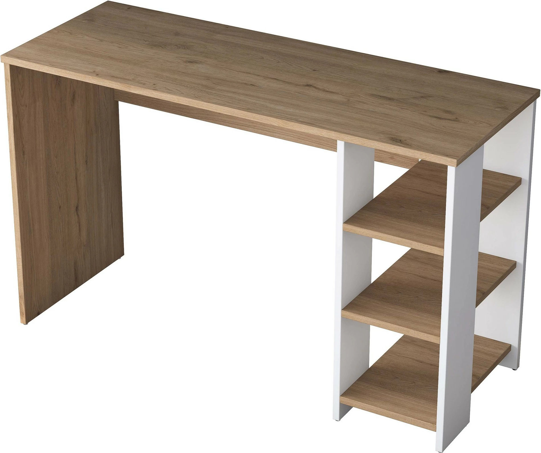 Tavolina za študij, Skye Decor HA108 - 3425, oreh/bela