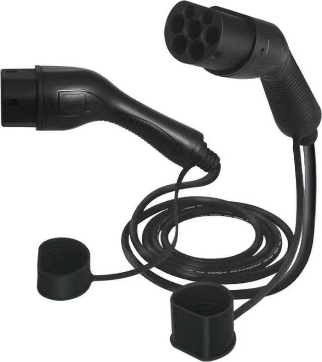 Polnilni kabel Defenzo Lineo AC7, 5 m, za električna/hibridna vozila, črn