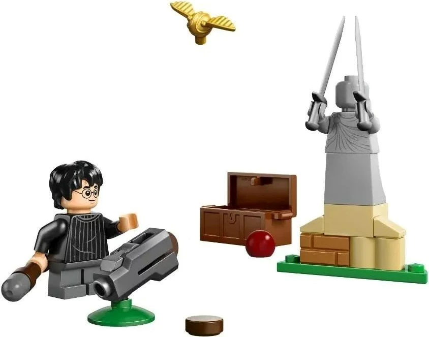 Set gradnikov Quidditch Lesson, LEGO Harry Potter 30706, 27 delov