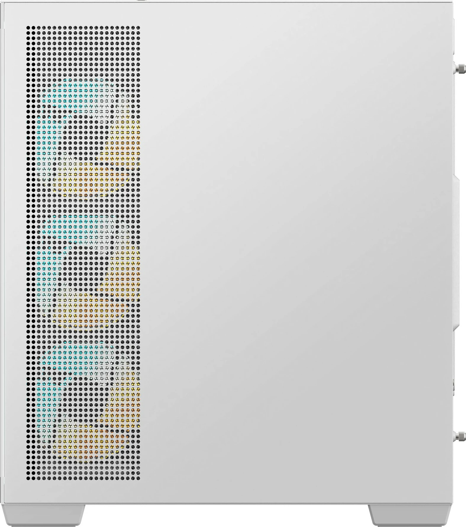 Midi Tower kaša s panoramskim steklom Gigabyte C500 Panoramic Stealth, PC, ATX, Mini-ATX, Mini-ITX, bela