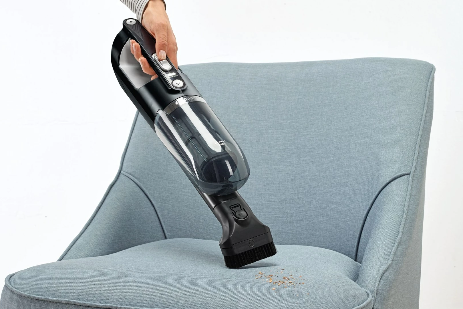 Sesalnik stick 2-v-1, brez vrečke, z baterijo, črn — Bosch BBH32101 FLEXXO