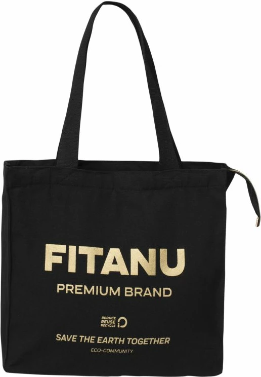 Torba za na rame Fitanu unisex, črna