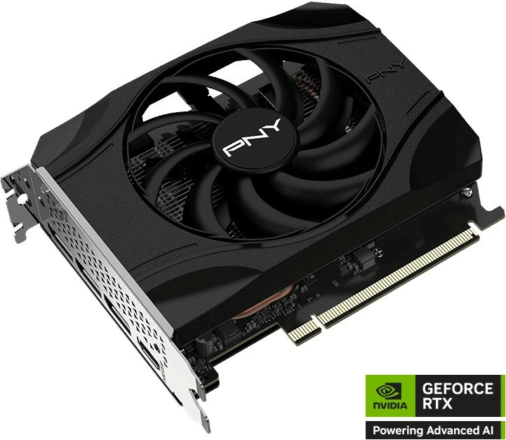 Grafična kartica PNY GeForce RTX 5050 VCG50508SFXPB1, 8GB GDDR6, 128-bit, PCIe 5.0 x8, 1 ventilator