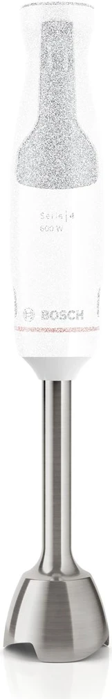 Ročni mešalnik 0,6 L, 600 W, črno-beli Bosch Serie 4 MSM4W210