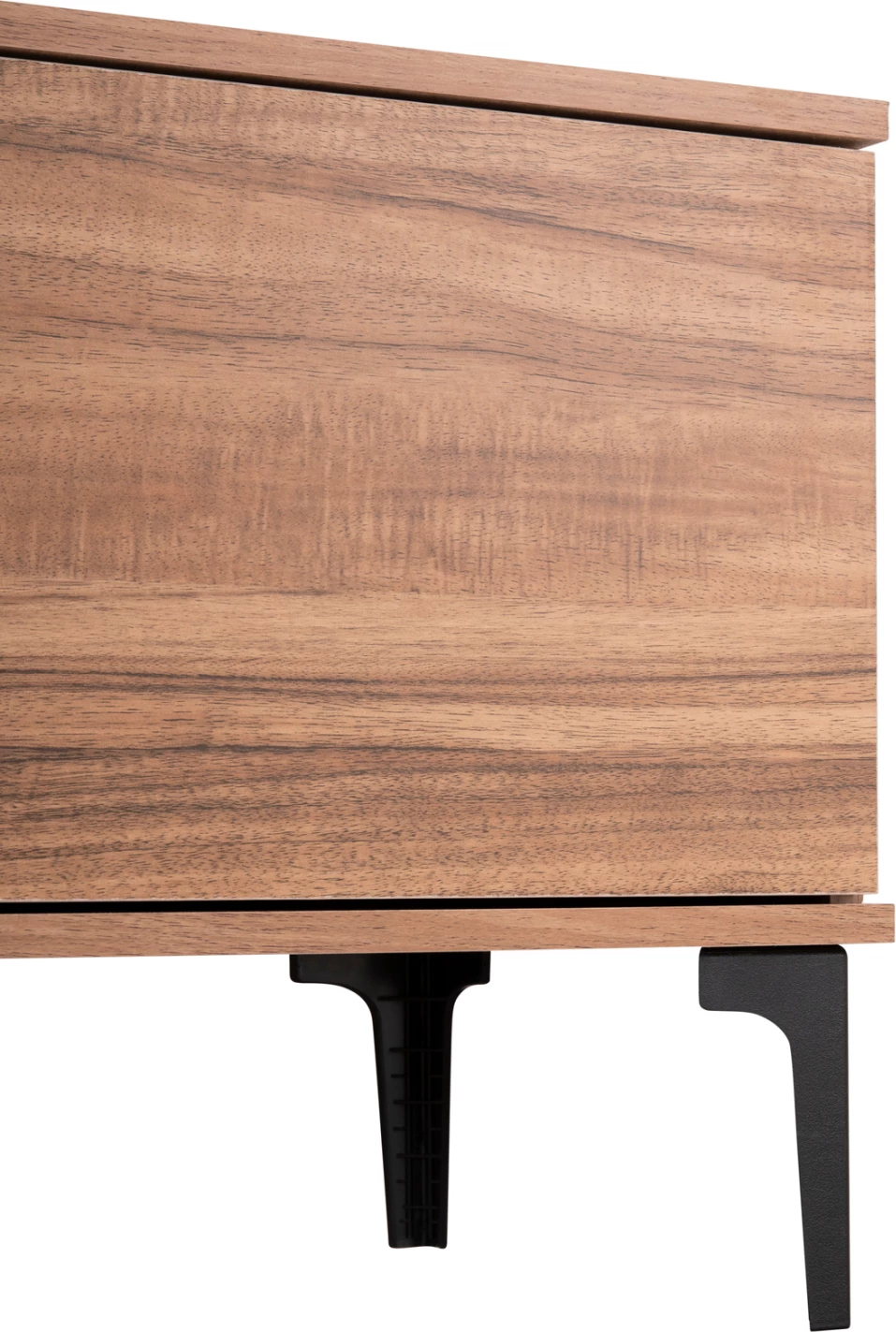 Pohištvo za TV serije HARRY FH18008.01 melamin v naravni barvi lesa in črni 200x40x47,5Hcm