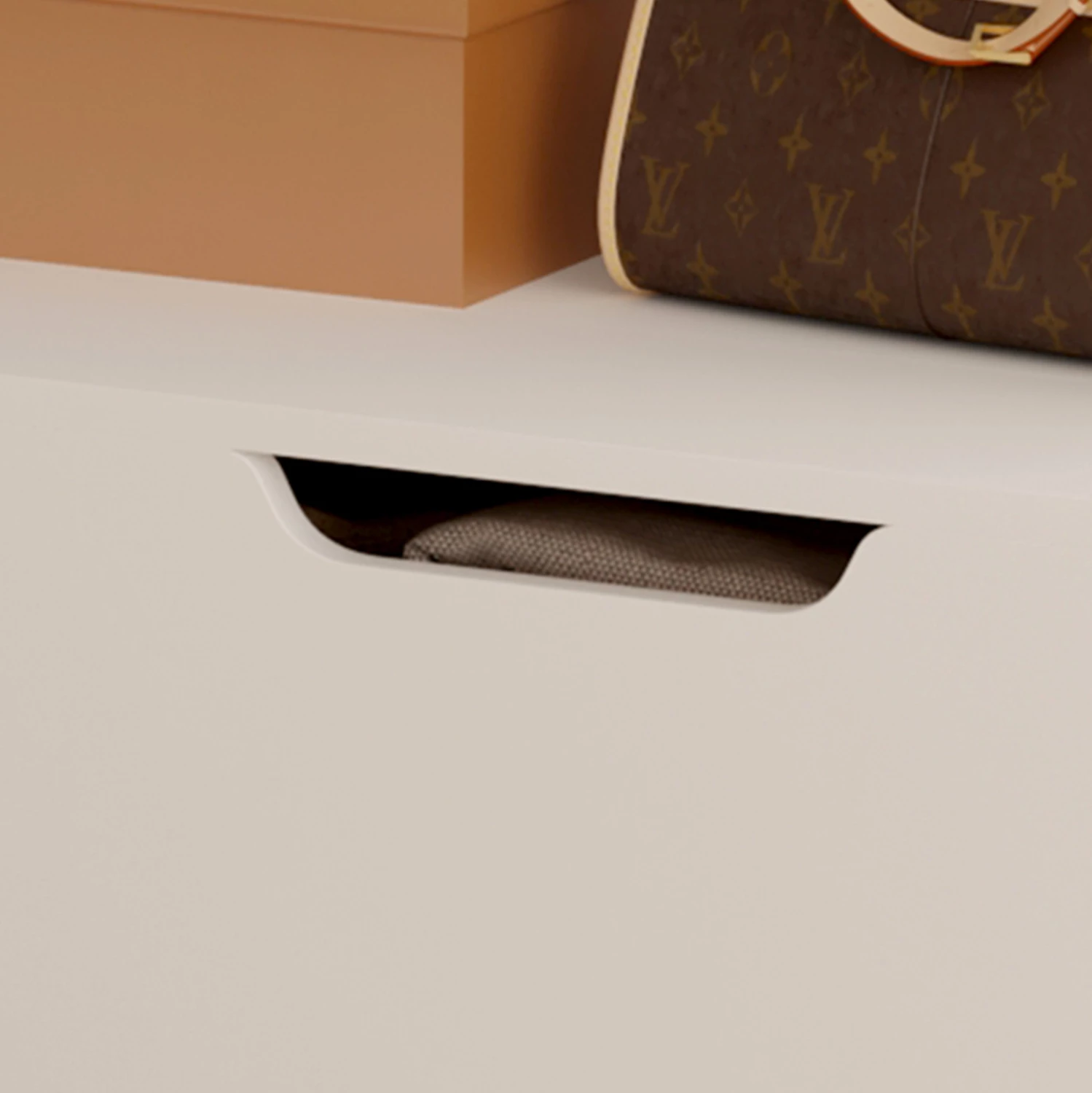 Pohištvo za predsobo KAYLOR FH2475.03 s kavlji in shranjevalnim prostorom-MDF v beli barvi 93x34x180H cm