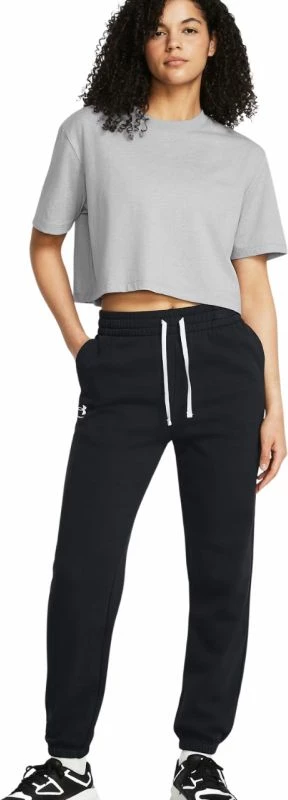 Športne hlače za ženske Under Armour, črne