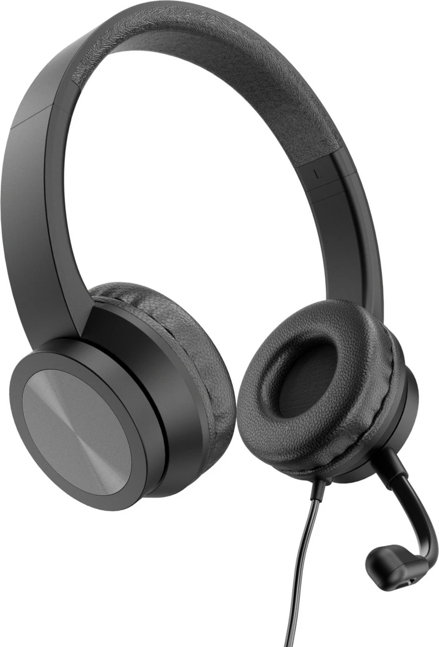 Stereo slušalke Conceptronic USB-C, mikrofon, 2 m, črne