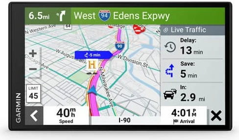 GPS-navigacija Garmin DriveSmart 76, 7 in (17,8 cm), 32 GB, črna