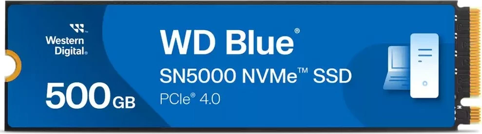 Notranji SSD 500 GB, M.2, 5000 MB/s, Western Digital Blue SN5000