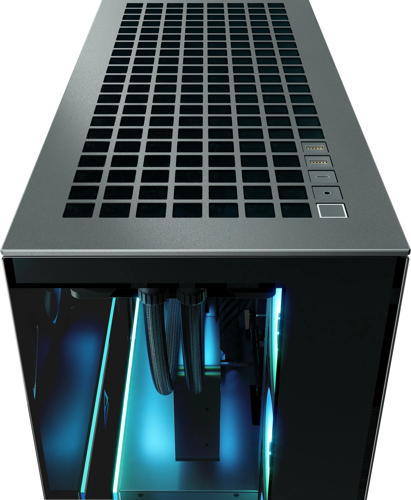 Ohišje ARCTIC Xtender, Midi Tower, kaljeno steklo, RGB, črno