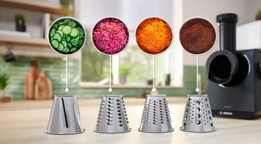 Makinë për grirje mishi Bosch MFWS440B, 1900 W, črno, srebrno