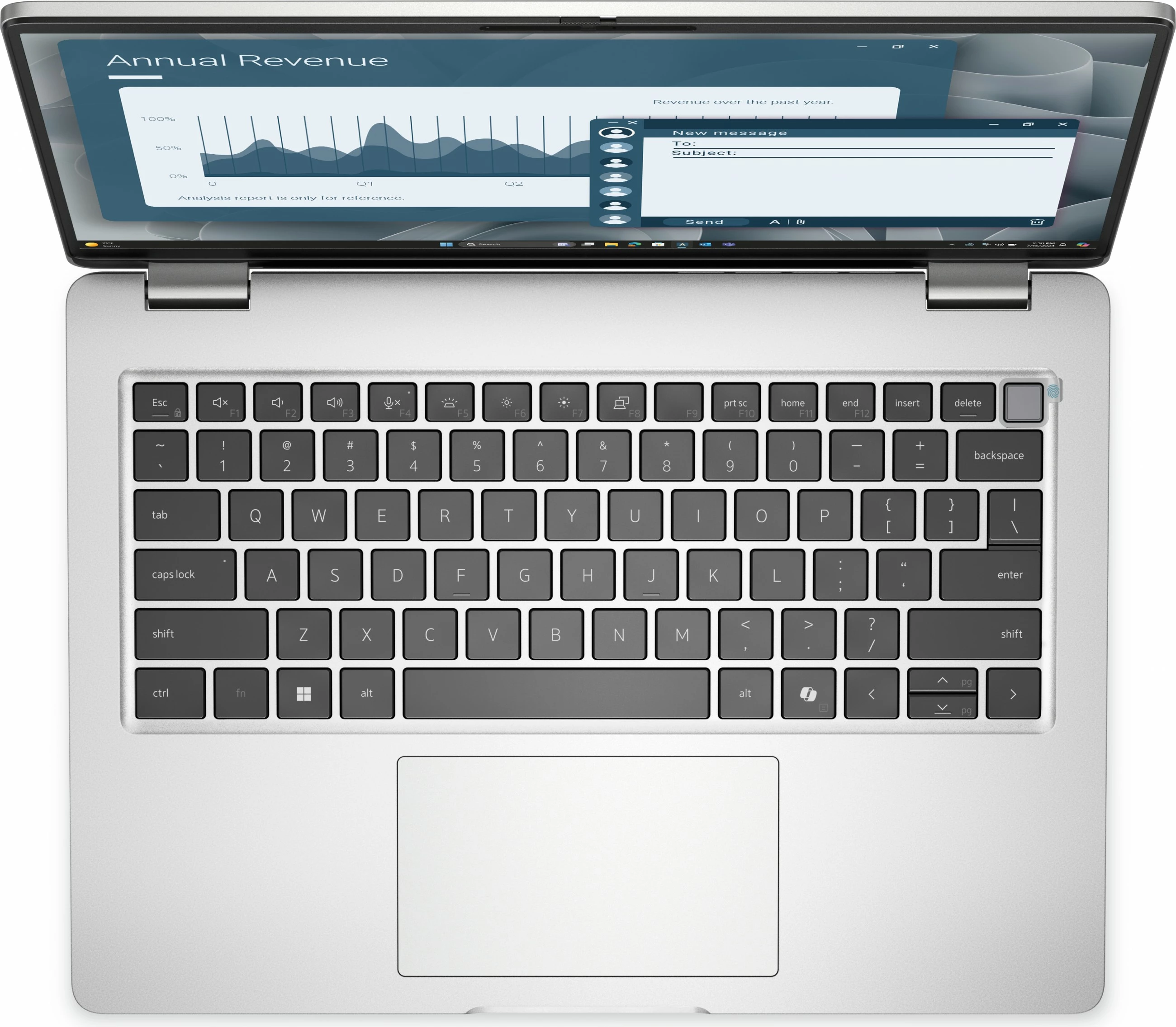 Prenosnik z zmogljivostjo AMD Ryzen AI 7, 16 GB RAM, 512 GB SSD, 14-palčni, srebrn — Dell Pro 14 PC14255