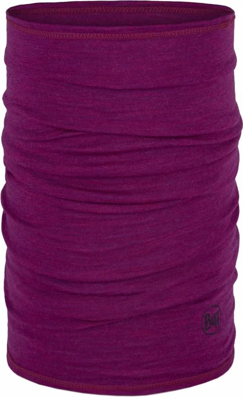 Tub šal iz merino volne, Buff, vijoličen