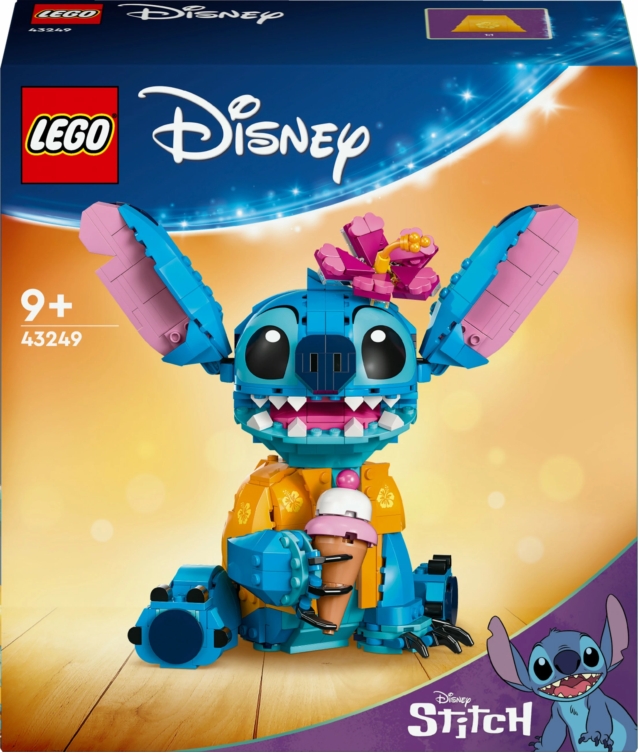 Set za sestavljanje Stitch, LEGO, 9+, plastika, 730 kosov, večbarven