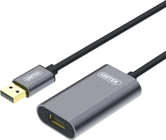 Podaljšek USB 3.0, 5 m, črn Unitek