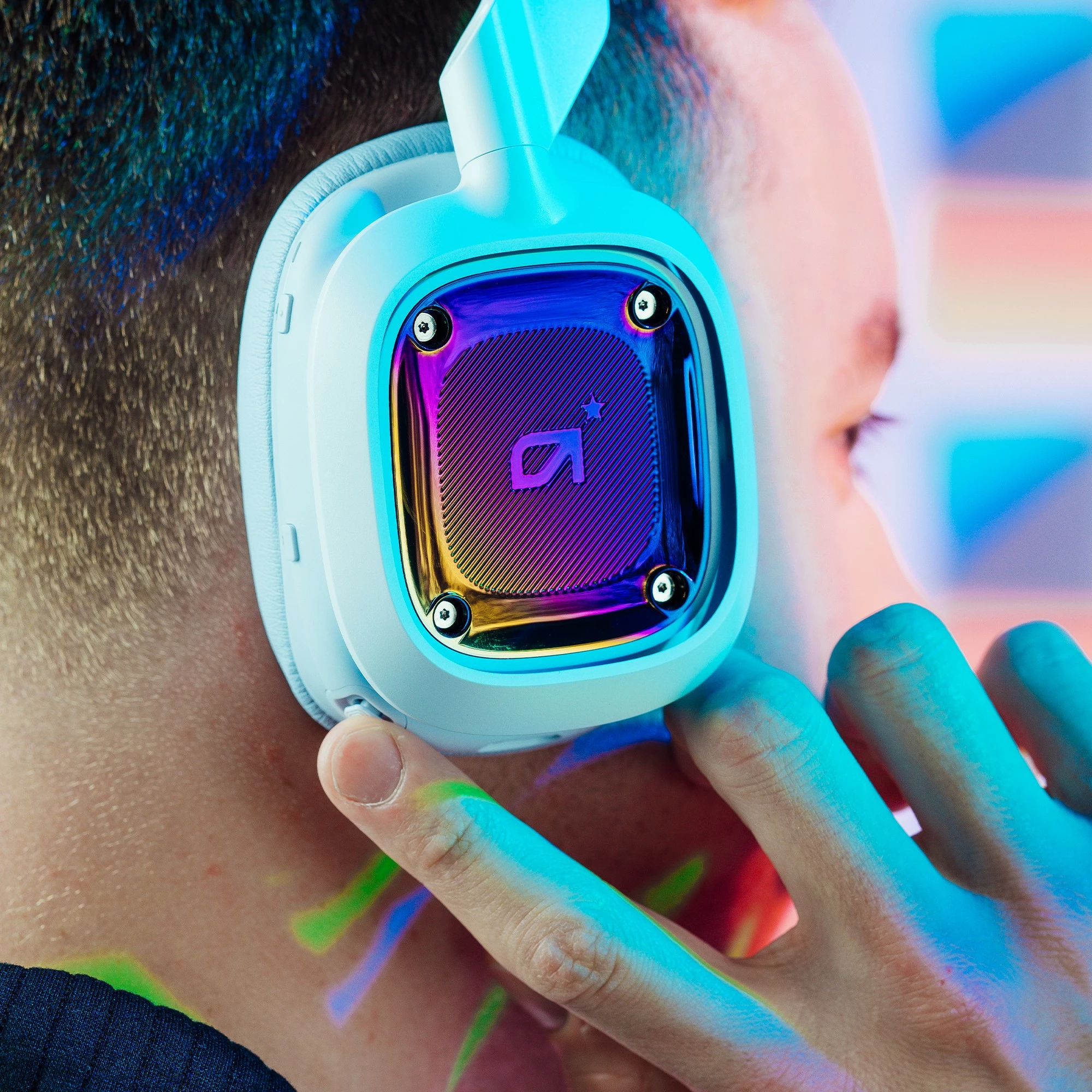 Gaming slušalke ASTRO A30, žične in brezžične, bele
