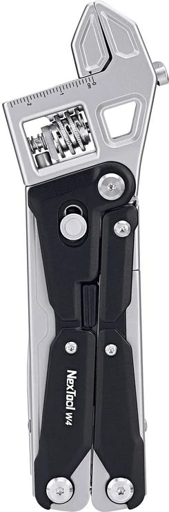 Večfunkcijsko orodje 11-v-1 NexTool W4 z nastavljivim ključem, aluminij