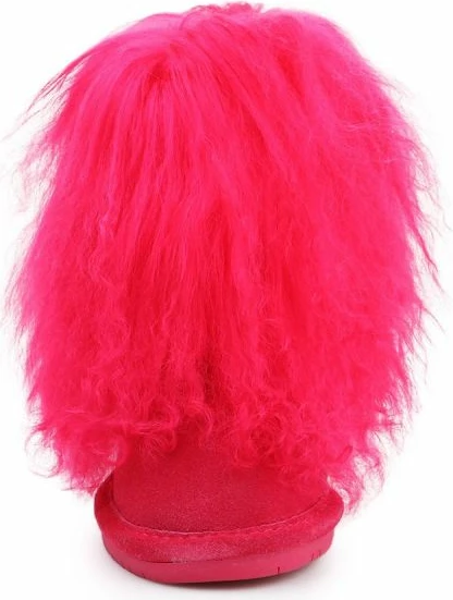 Visoke čevlje za deklice BearPaw Boo Toddler Jr, rožnate