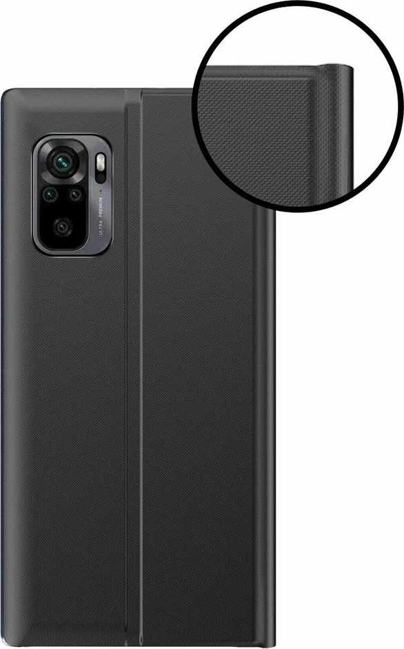 Ovitek Bookcase s pametnim okencem, Sleep Case za Xiaomi Redmi K40 Pro+, K40 Pro, K40, Poco F3, moder