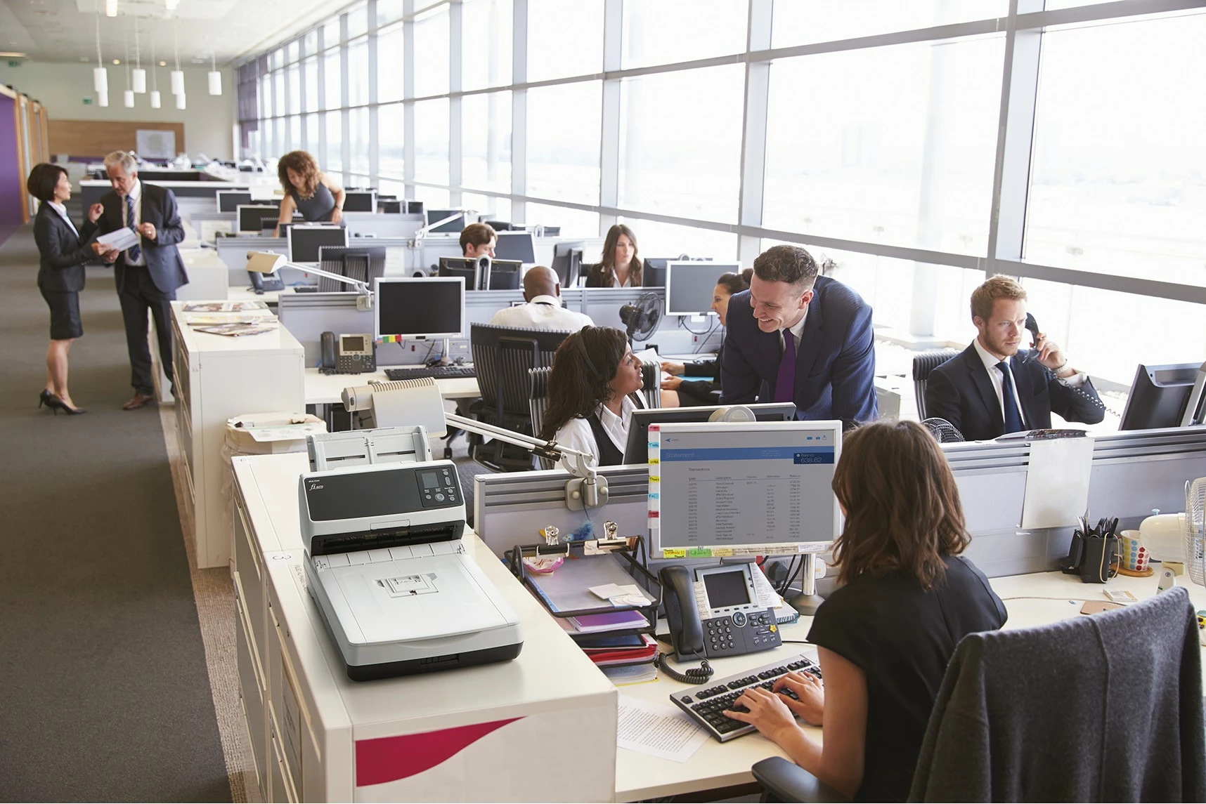 Skenalnik dokumentov Ricoh fi-8270, 216 x 355,6 mm, 600 x 600 DPI, 70 ppm, 140 ipm, sivinsko, črno-belo, ADF + ročno hranjenje