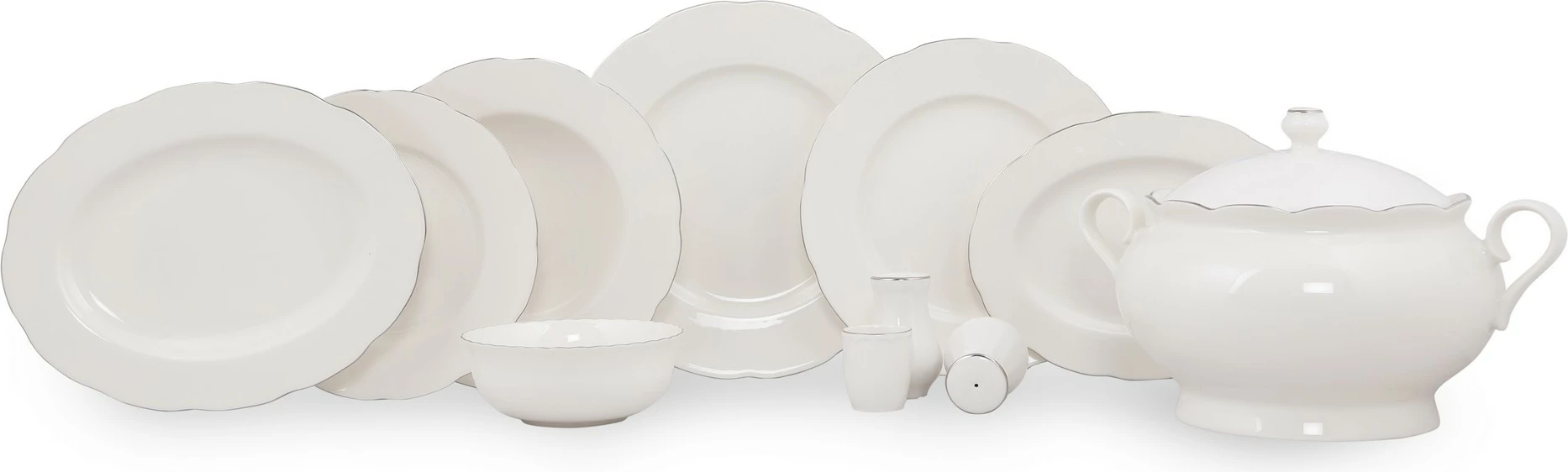 Set jedilnega porcelana, 71 kosov, Hermia Concept BNOLY71YT220