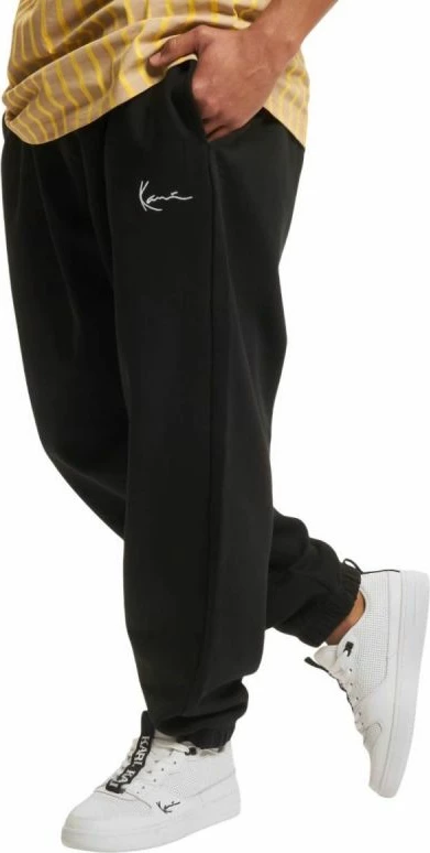Športne hlače za moške Karl Kani, črne