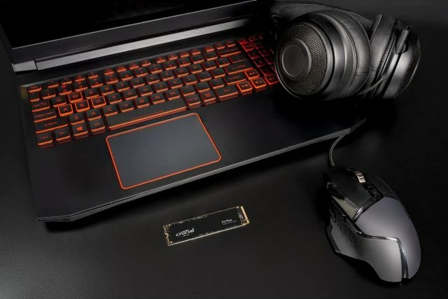 SSD, 2 TB M.2 Crucial P3 Plus, 5000 MB/s