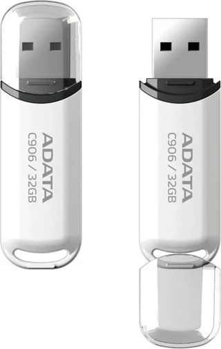 USB ključek Adata C906, 32 GB, bel