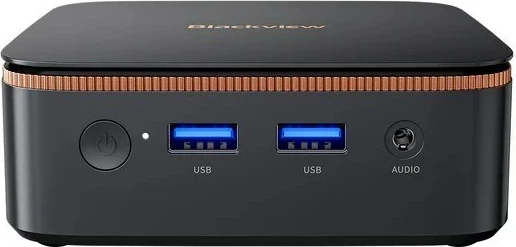 Kompakten mini PC Blackview MP20 N150, 16 GB RAM, 512 GB SSD, Windows 11 Pro, črn