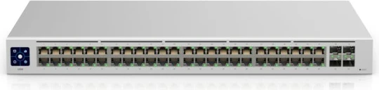 Upravljan preklopnik, 48 x Gigabit Ethernet, za namestitev v rack, srebrn Ubiquiti UniFi USW-48