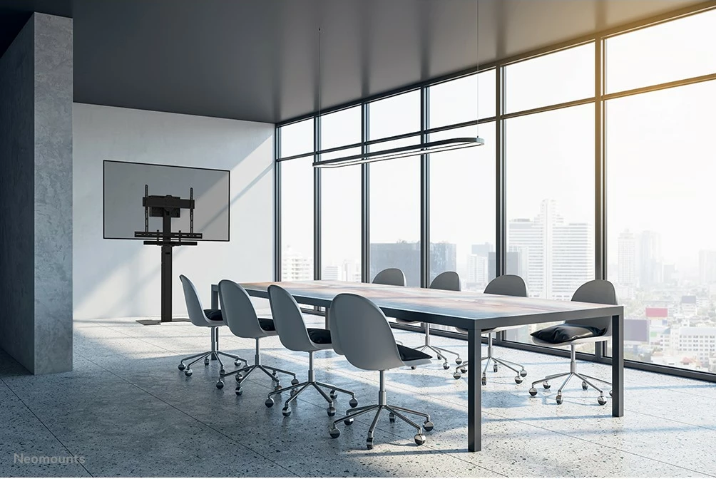 Univerzalni nosilec za videobar 43", Newstar AV2-500BL, VESA 200x200–800x600, 10 kg, črn