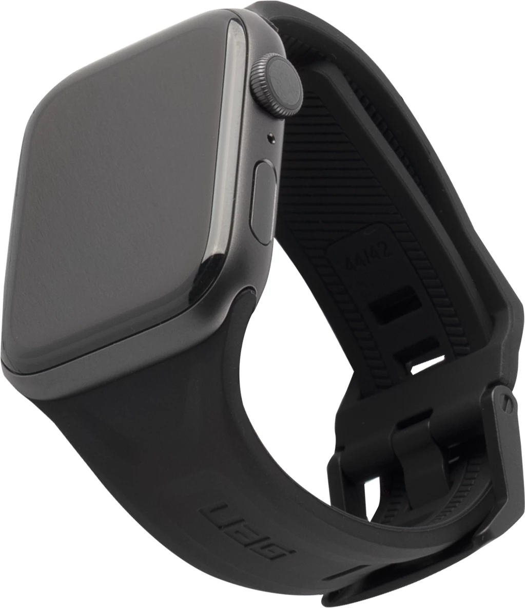Pašček UAG Scout za Apple Watch 1/2/3 (42 mm), 4/5/6 (44 mm), črn