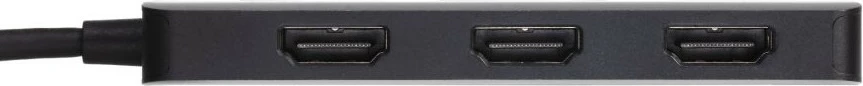 MST-Hub za 3x HDMI preko USB Type-C, Club3D, črn