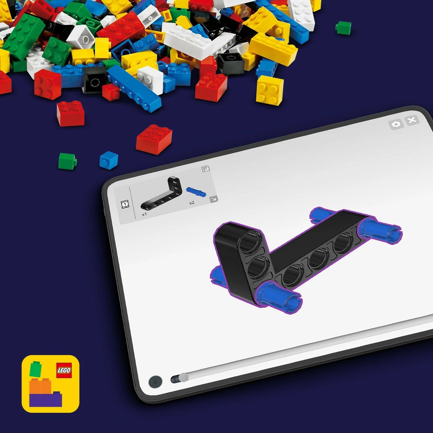 Model Sonce-Zemlja-Luna, LEGO Technic 42179, večbarven