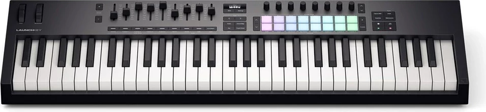MIDI klaviatura 61 tipk Novation Launchkey 61 MK4, bela
