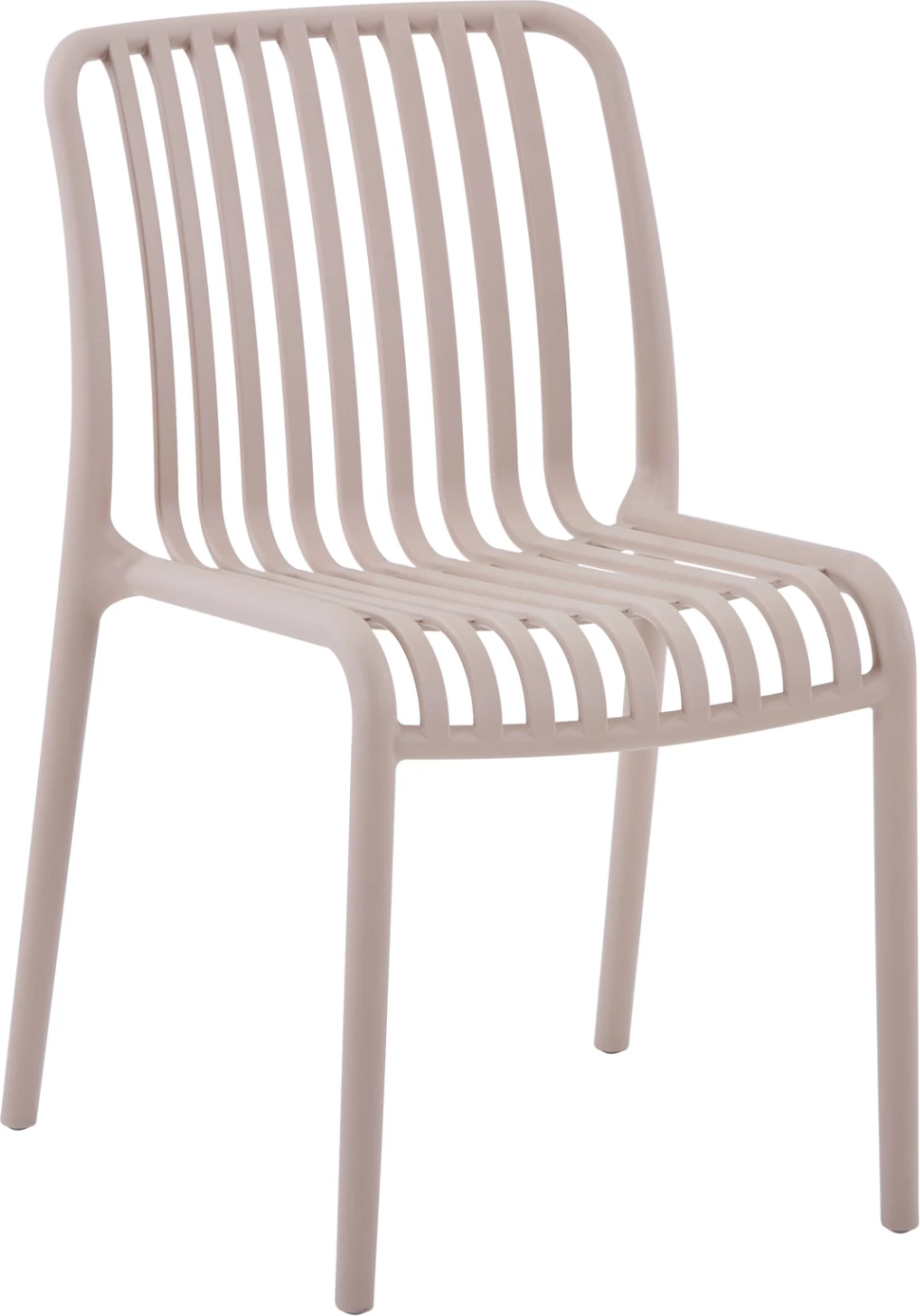 Zunanji stol CONVEE FH6104.04 iz polipropilena v kapučino 48x56x79H cm