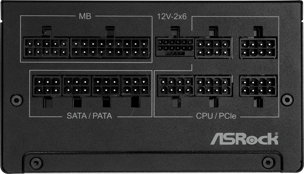 Napajalnik ASRock STEEL LEGEND 1000W, 80 PLUS Gold, črn