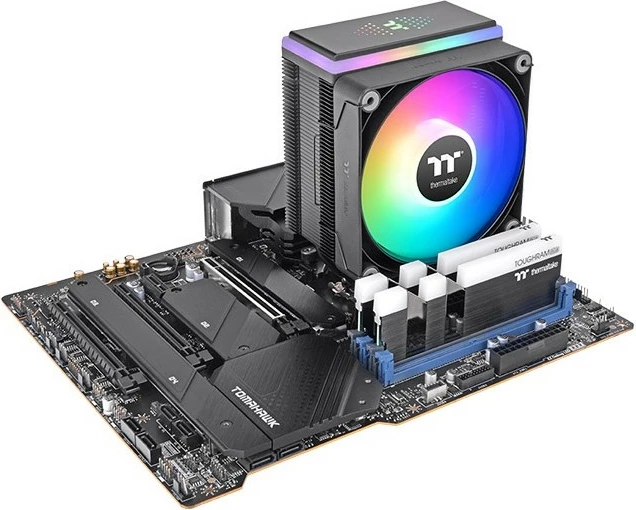 Zračno hlajenje ASTRIA 400, Thermaltake, 12 cm, 500-1800 RPM, 65 cfm, črno